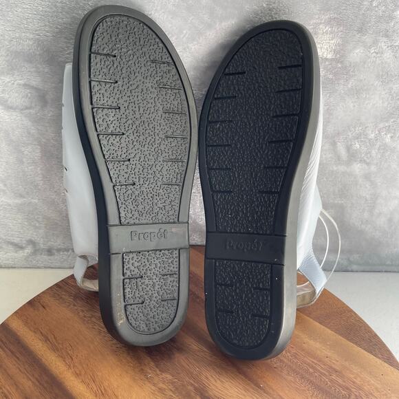 Propet Sandals Womens 12 X 2E Extra Wide Light Blue 3 Strap Comfort Slingback - Picture 8 of 16